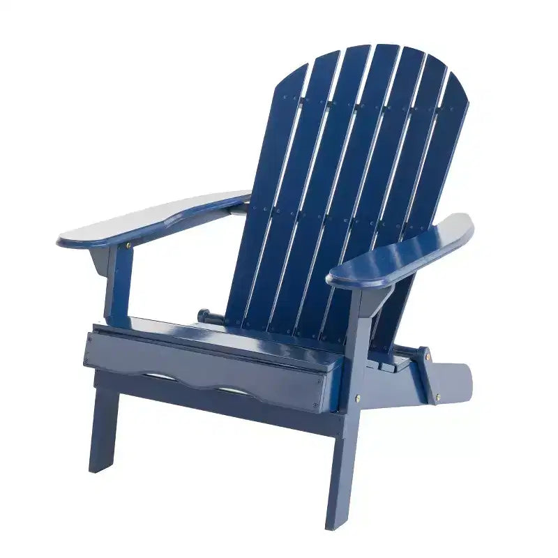 Chaise Adirondack pliante en bois Hanlee - Christopher Knight Home