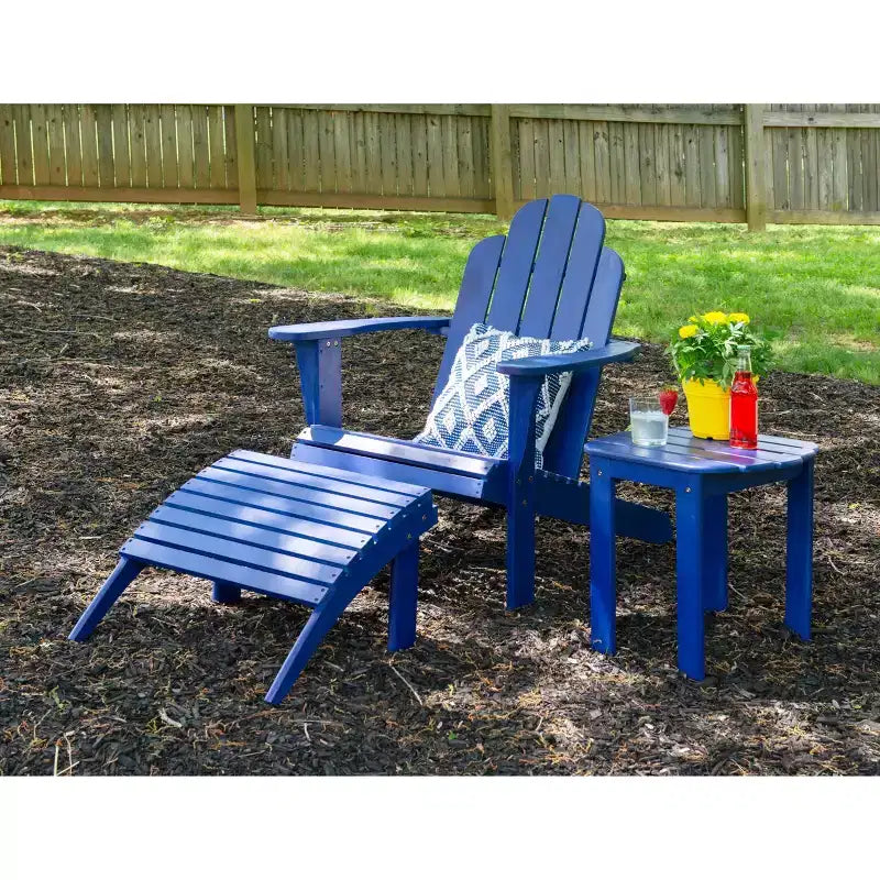Ottoman Adirondack - Linon