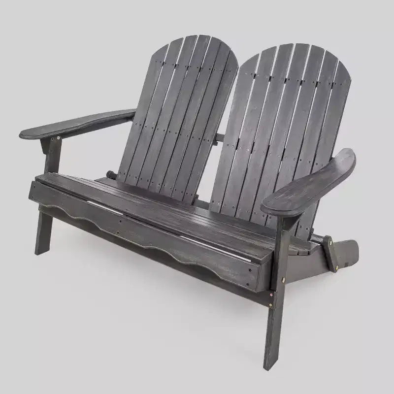 Divanetto da patio Adirondack in legno di acacia Malibu - Christopher Knight Home