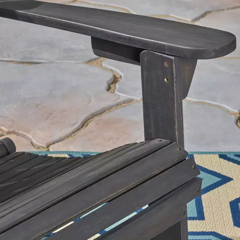 Sedia a dondolo Hollywood Adirondack in legno di acacia - Christopher Knight Home