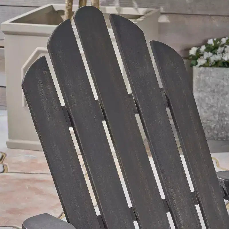 Sedia a dondolo Hollywood Adirondack in legno di acacia - Christopher Knight Home