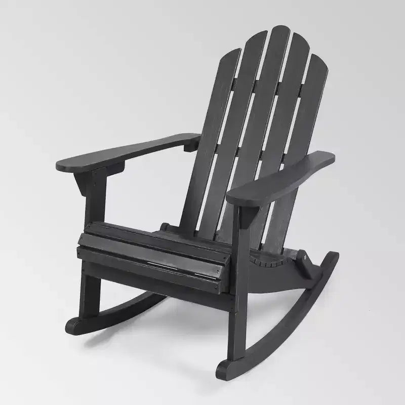 Chaise à bascule Adirondack Hollywood en bois d'acacia - Christopher Knight Home