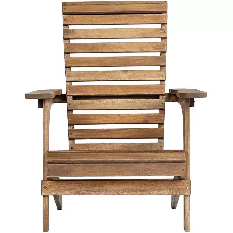 Sedia Adirondack in Legno Naturale Kenneth di Teal Island Designs