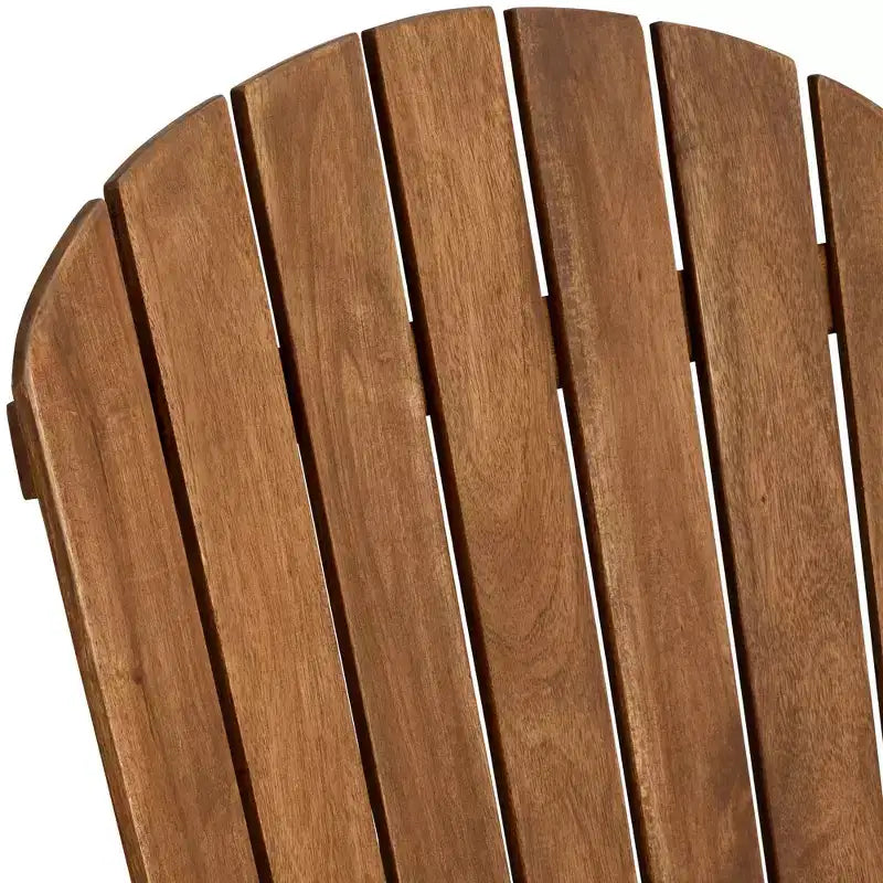 Teal Island Designs Sedia Adirondack Cape Cod in Legno Naturale