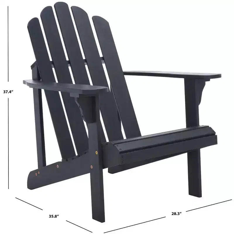 Chaise Adirondack d'intérieur/extérieur Topher - PAT7027 - Safavieh
