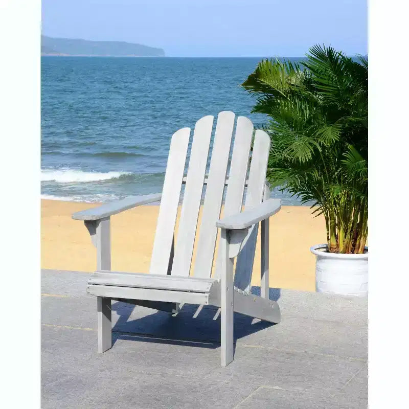 Chaise Adirondack d'intérieur/extérieur Topher - PAT7027 - Safavieh