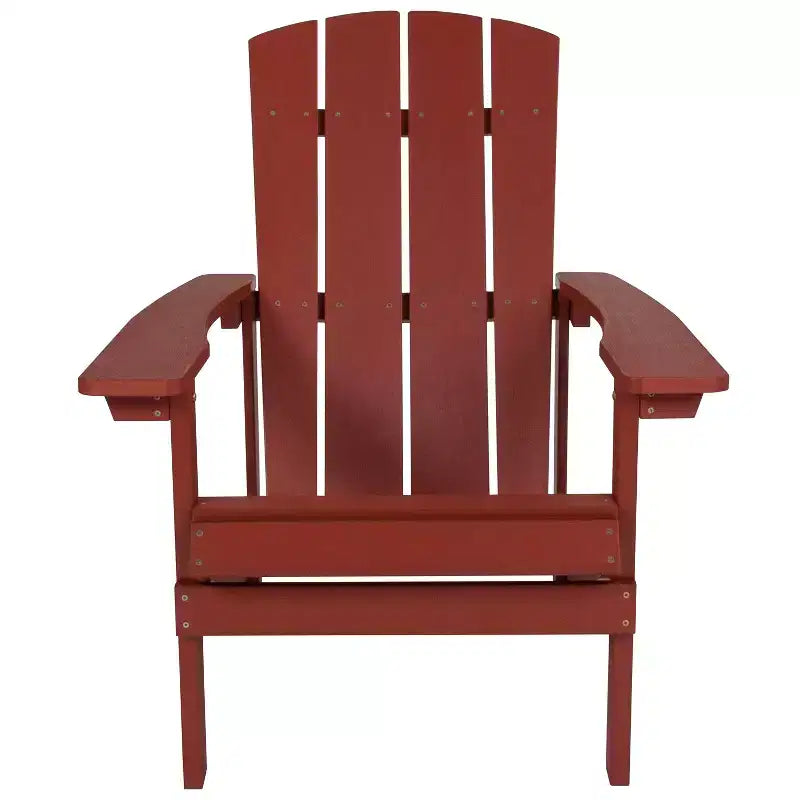 Sedia Adirondack Emma and Oliver per tutte le stagioni in simil legno