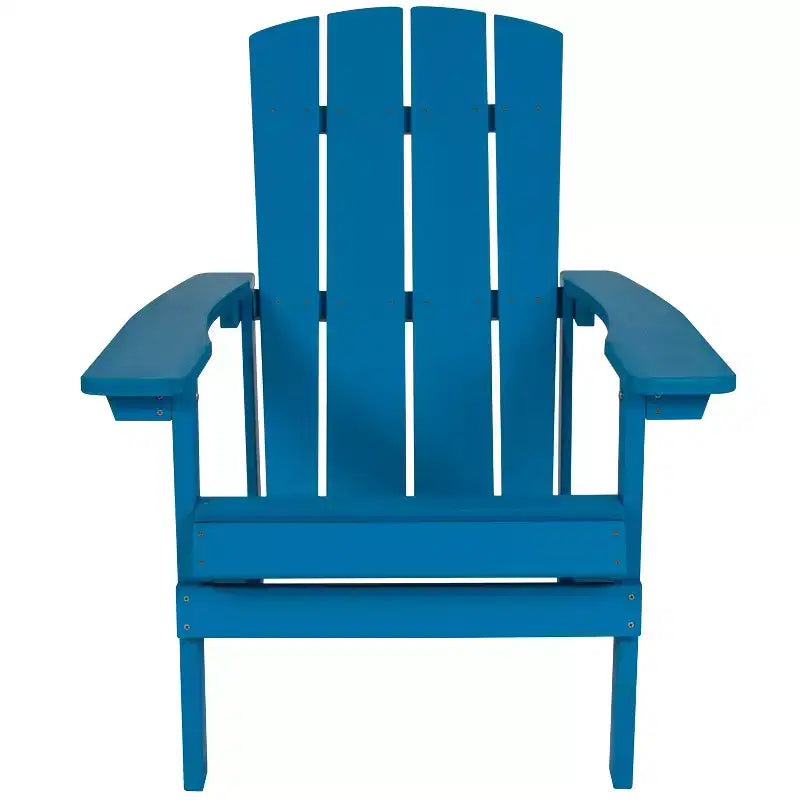 Sedia Adirondack Emma and Oliver per tutte le stagioni in simil legno