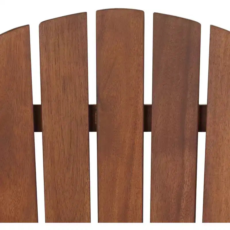 Sedie Adirondack Reclinabili da Esterno in Legno Scuro Fletcher Teal Island Designs - Set da 2