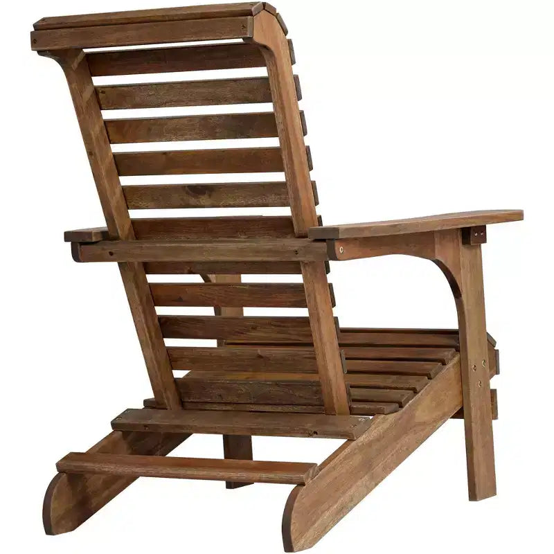 Teal Island Designs Sedie Adirondack Kenneth in Legno Naturale, Set da 2