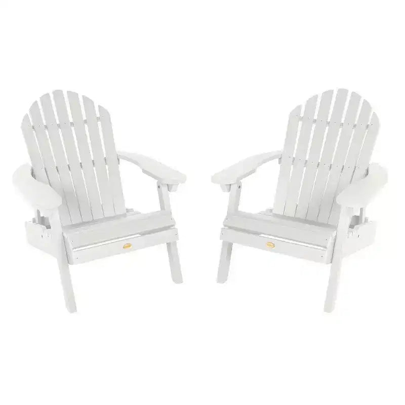 Sedie Adirondack pieghevoli e reclinabili Hamilton, confezione da 2 - highwood