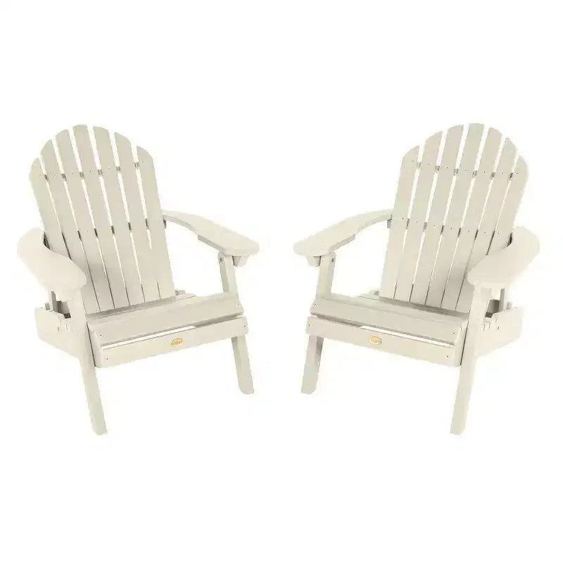 Sedie Adirondack pieghevoli e reclinabili Hamilton, confezione da 2 - highwood