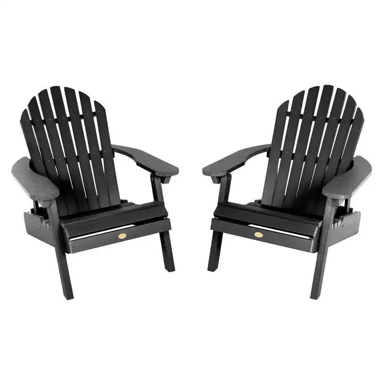Hamilton 2pk Folding & Reclining Adirondack Chairs - highwood