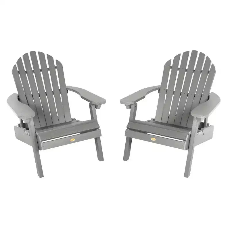 Chaises Adirondack pliantes et inclinables Hamilton (lot de 2) - highwood
