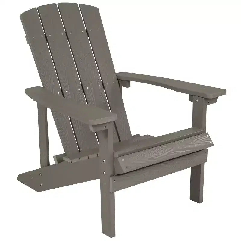 Set da campeggio Emma and Oliver Hartford da tre pezzi con due sedie Adirondack effetto legno e braciere Stelle e Luna con copertura a rete