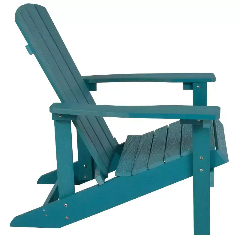 Set da campeggio Emma and Oliver Hartford da tre pezzi con due sedie Adirondack effetto legno e braciere Stelle e Luna con copertura a rete