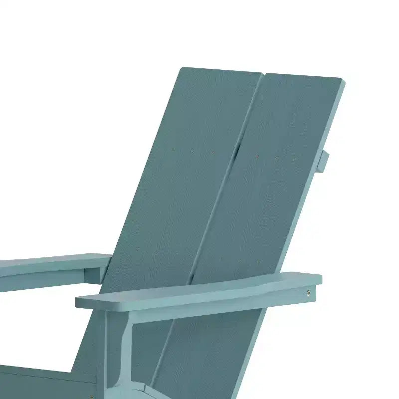 Merrick Lane Wellington Sedia a dondolo Adirondack in poliresina resistente alle intemperie e ai raggi UV per patio, veranda, terrazza e altro ancora