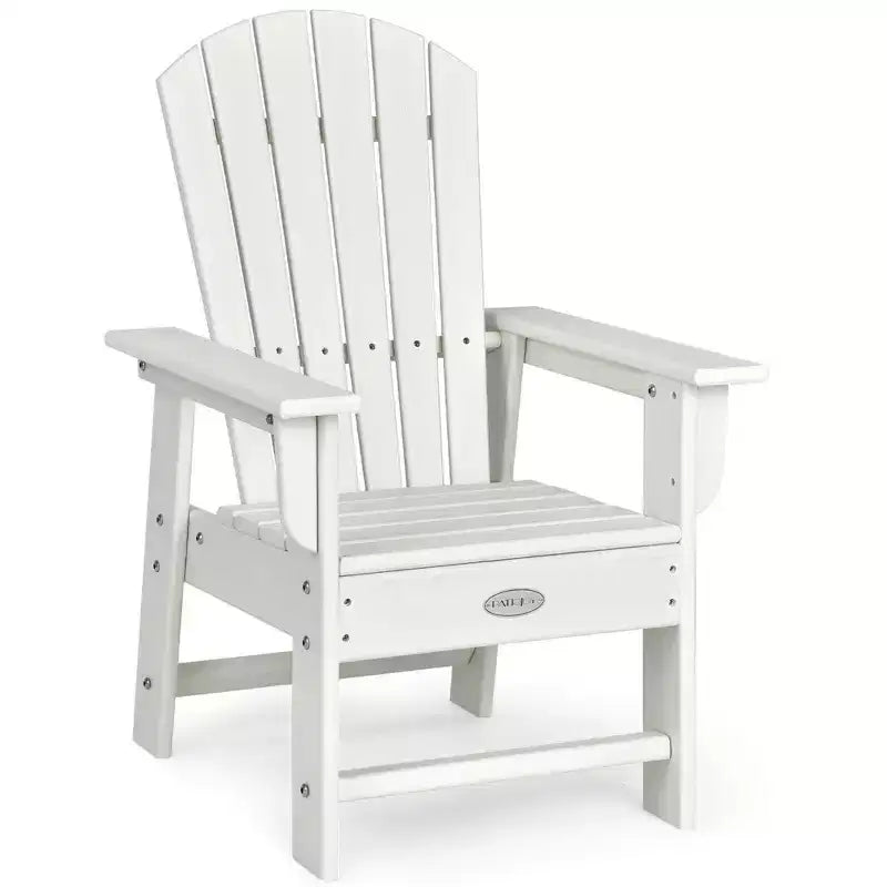 Costway Set di 2 Sedie da Giardino Adirondack per Bambini Poltrona da Esterno Resistente alle Intemperie