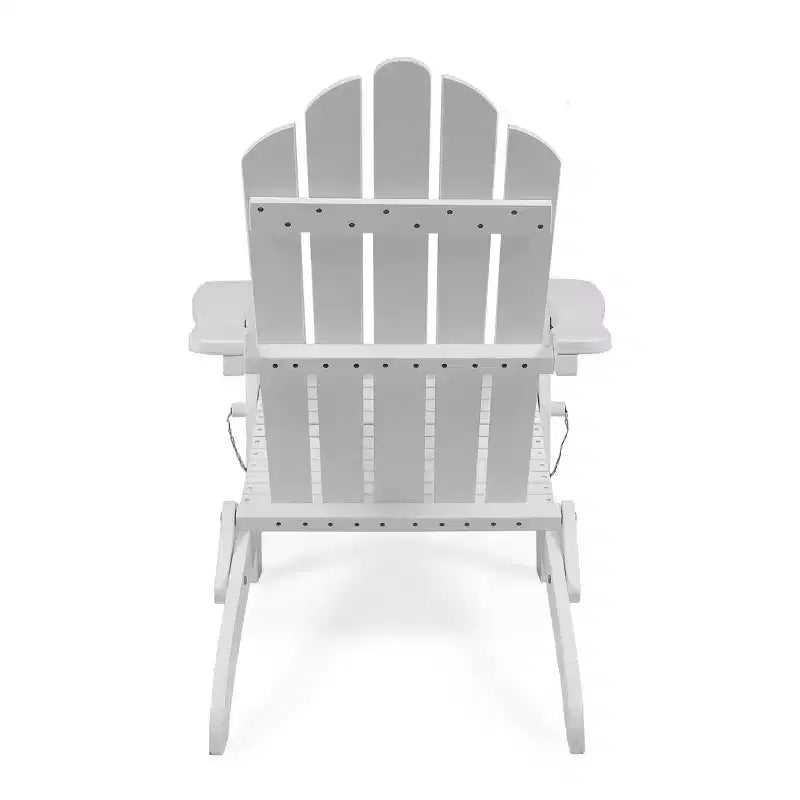 Set da 2 sedie pieghevoli Adirondack in legno di acacia Hazel per esterno - Christopher Knight Home