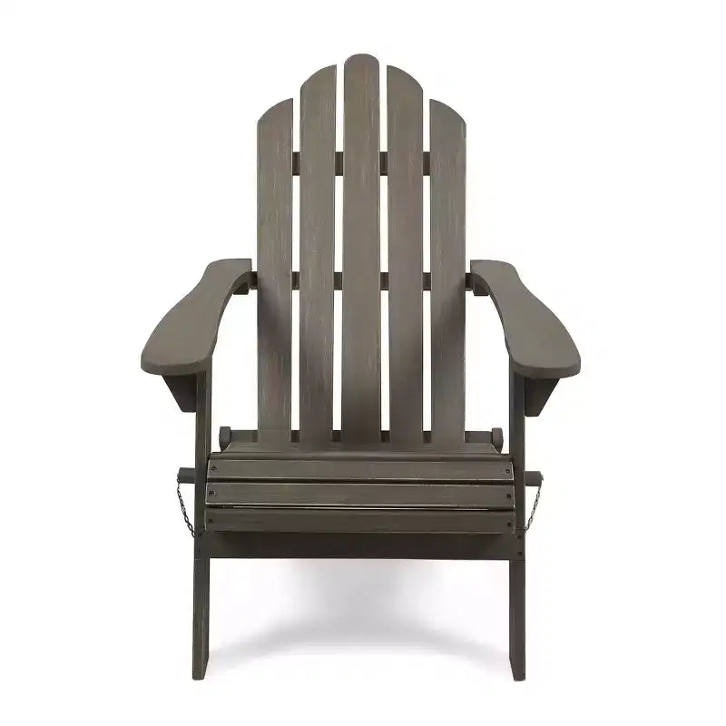 Set da 2 sedie pieghevoli Adirondack in legno di acacia Hazel per esterno - Christopher Knight Home