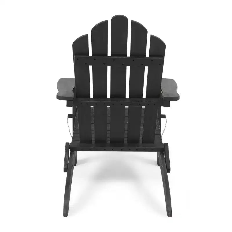 Set da 2 sedie pieghevoli Adirondack in legno di acacia Hazel per esterno - Christopher Knight Home