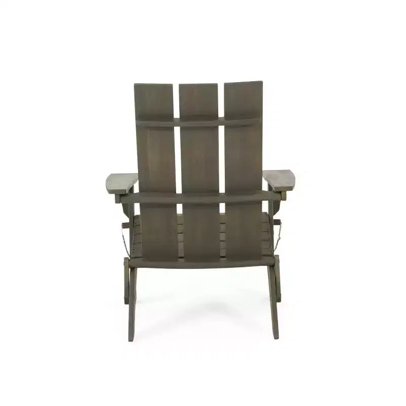 Sedia Adirondack Pieghevole da Esterno in Legno di Acacia Zuma - Christopher Knight Home