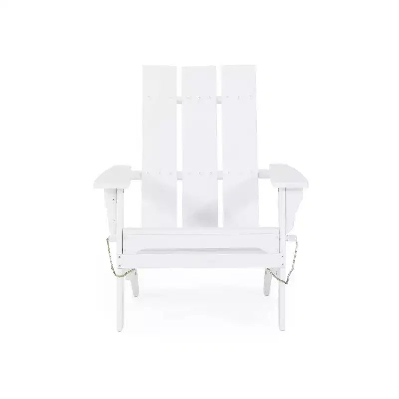 Sedia Adirondack Pieghevole da Esterno in Legno di Acacia Zuma - Christopher Knight Home
