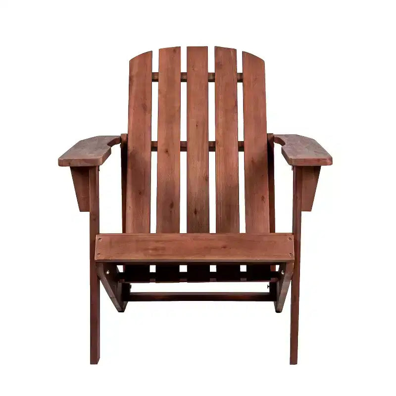 Chaise Adirondack traditionnelle en bois d'acacia pour patio Westport - JONATHAN Y