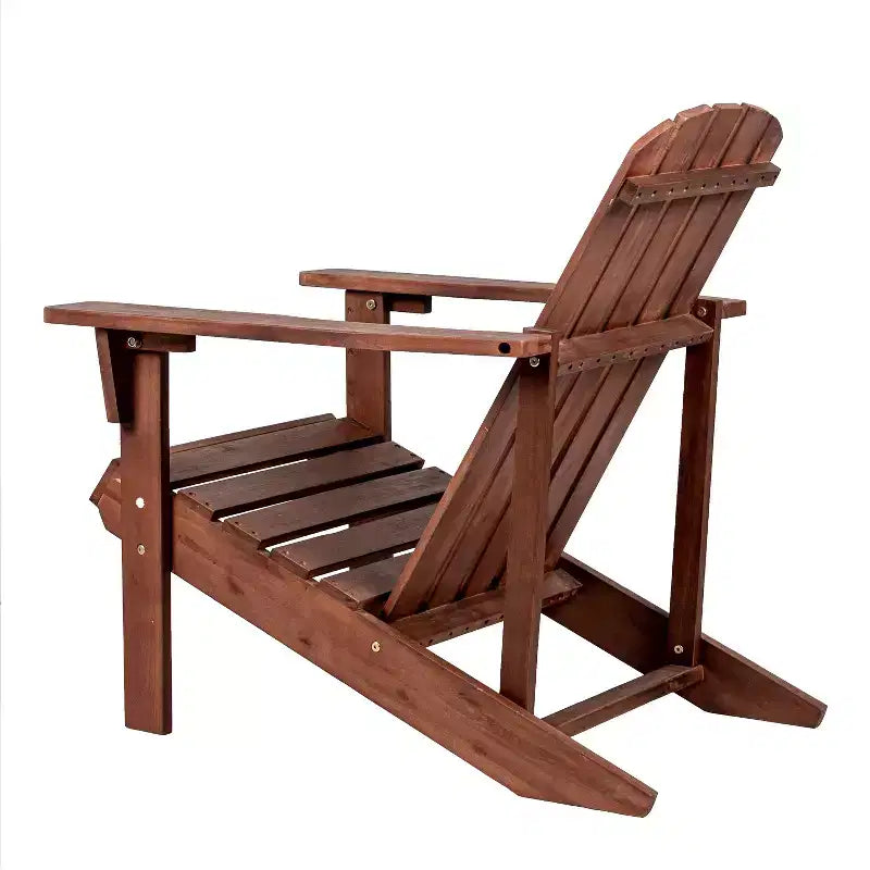 Chaise Adirondack traditionnelle en bois d'acacia pour patio Westport - JONATHAN Y