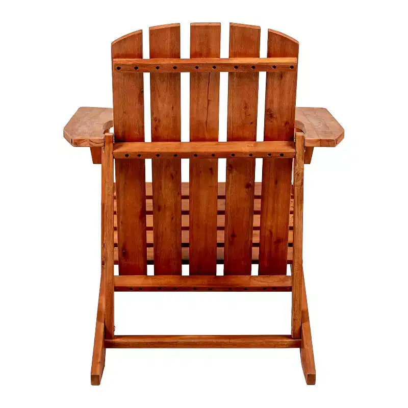 Chaise Adirondack traditionnelle en bois d'acacia pour patio Westport - JONATHAN Y