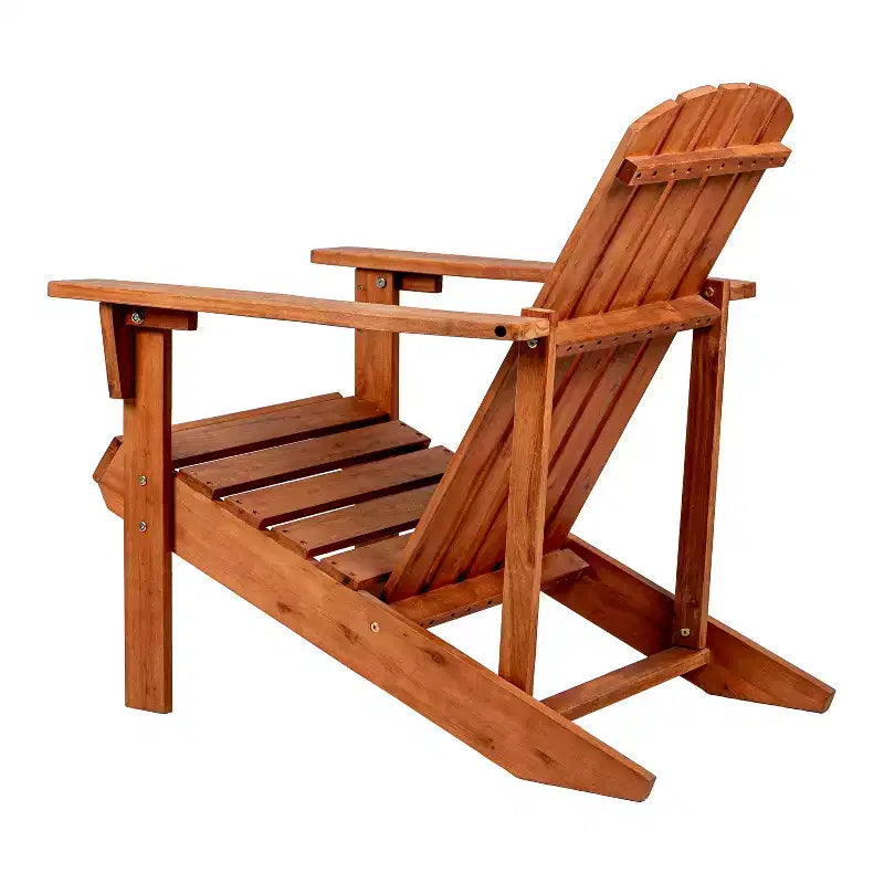 Chaise Adirondack traditionnelle en bois d'acacia pour patio Westport - JONATHAN Y
