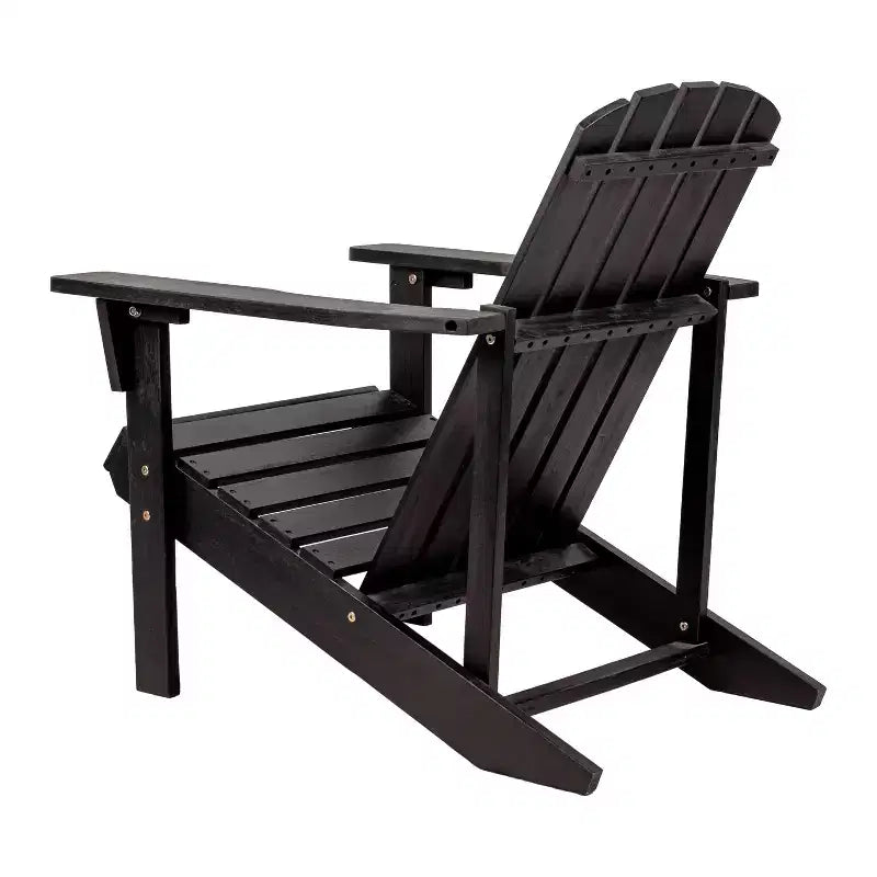 Chaise Adirondack traditionnelle en bois d'acacia pour patio Westport - JONATHAN Y