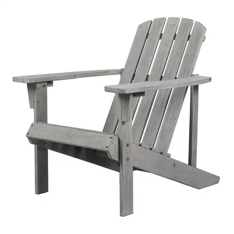 Sedia Adirondack tradizionale in legno di acacia per patio da esterni Westport - JONATHAN Y