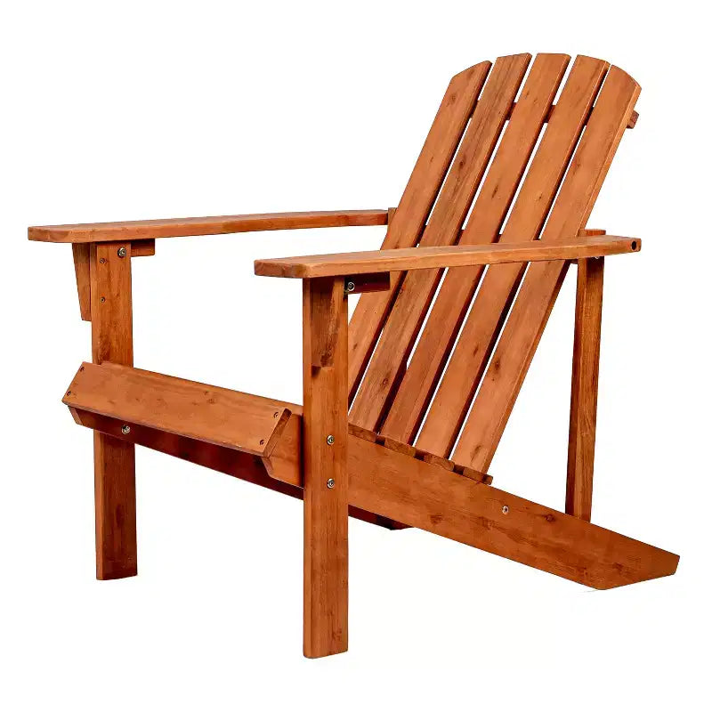 Sedia Adirondack tradizionale in legno di acacia per patio da esterni Westport - JONATHAN Y