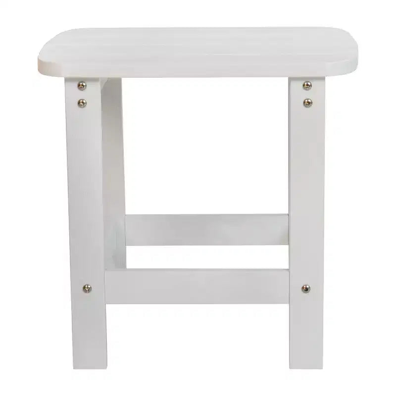 Set di mobili da giardino da 3 pezzi Merrick Lane Wellington Include sedie a dondolo Adirondack trattate UV resistenti alle intemperie e tavolino laterale