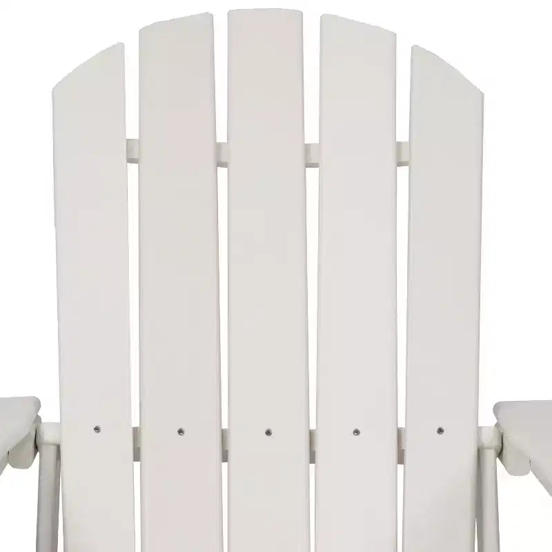Sedia Adirondack da Esterno Stile Lago Sunnydaze con Portabicchieri