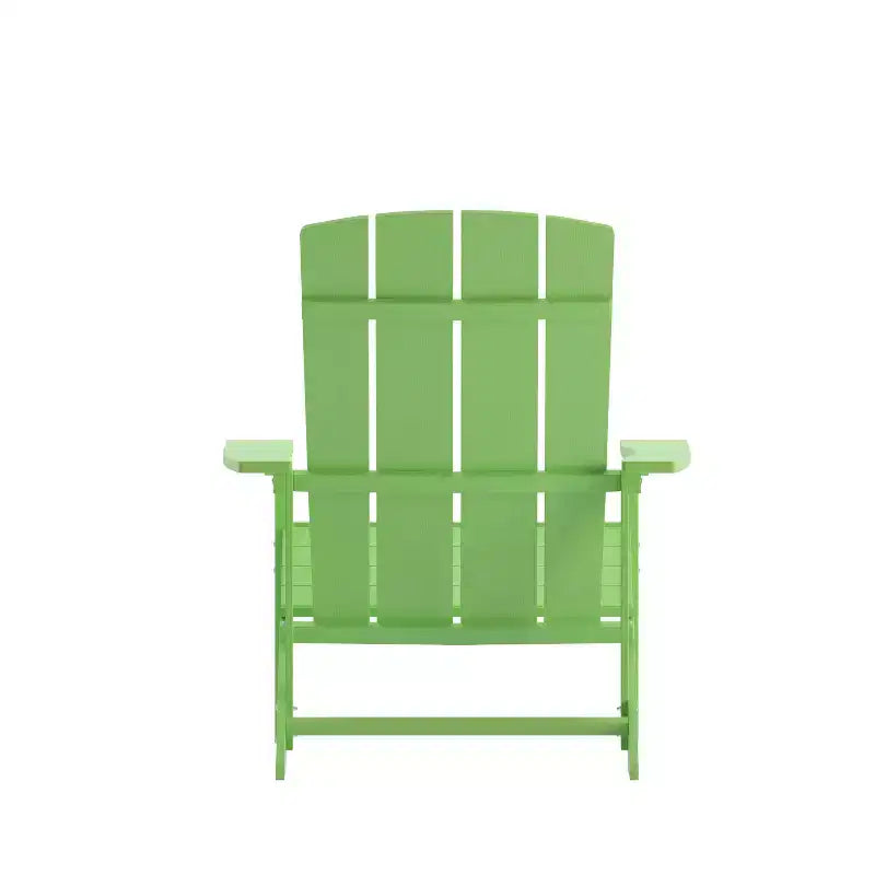 Sedia Adirondack Merrick Lane in legno di poliresina per tutte le stagioni