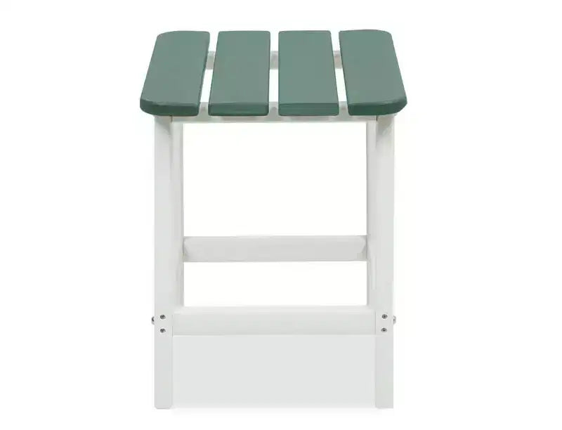 Aoodor Adirondack Tavolino da Esterno Quadrato per Patio, Tavolini da Esterno in HDPE da 48 cm, Tavolino Resistente alle Intemperie per Patio, Giardino, Piscina