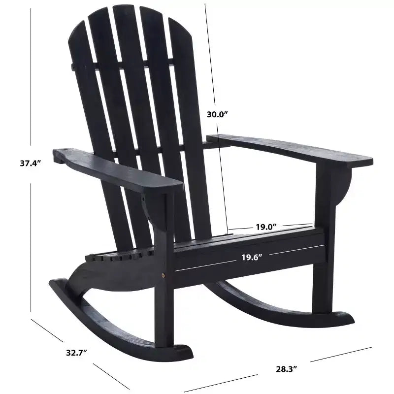 Sedia a dondolo Adirondack Brizio per interni/esterni - PAT7042 - Safavieh