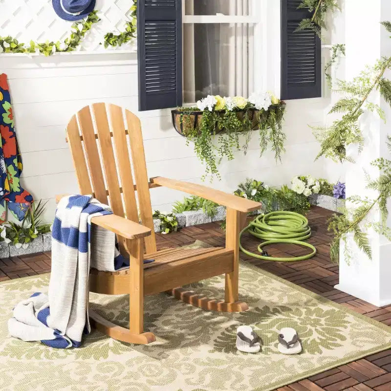 Sedia a dondolo Adirondack Brizio per interni/esterni - PAT7042 - Safavieh