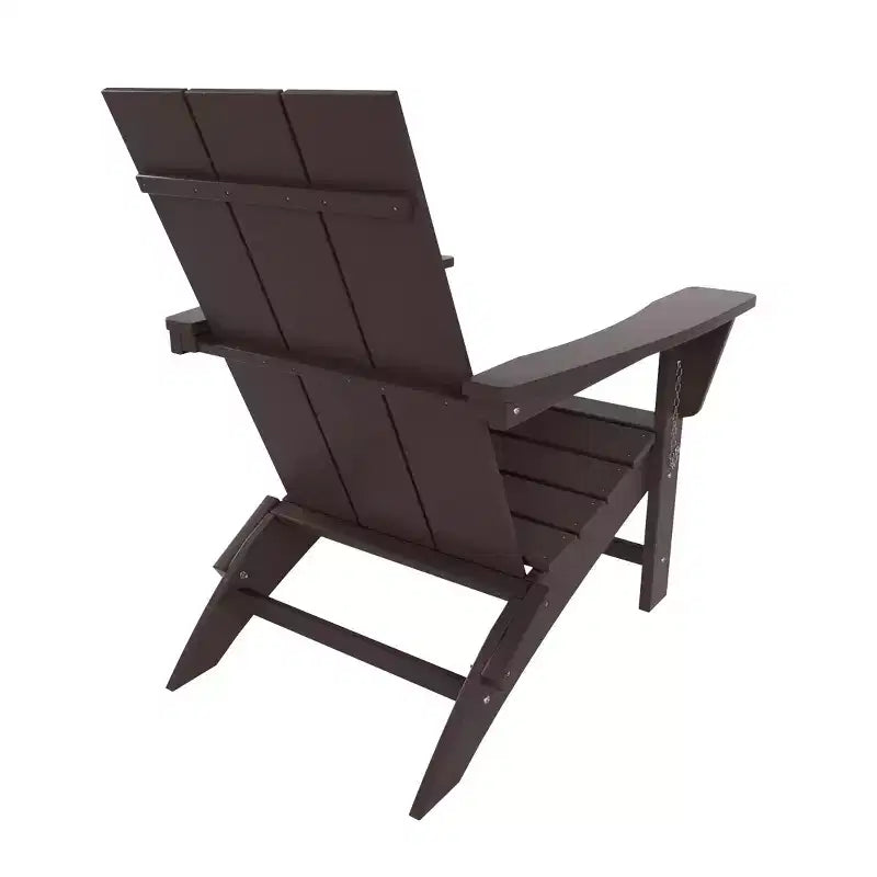 Chaise Adirondack pliante moderne d'extérieur WestinTrends Ashore