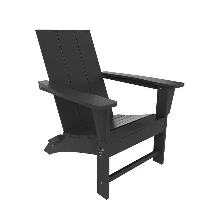 Chaise Adirondack pliante moderne d'extérieur WestinTrends Ashore