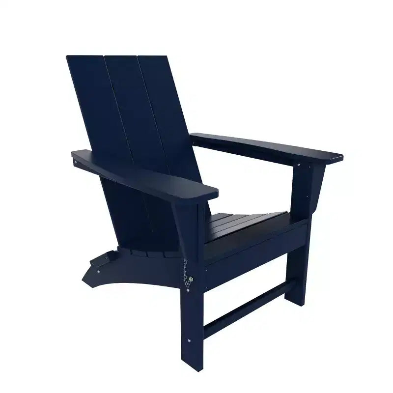 Chaise Adirondack pliante moderne d'extérieur WestinTrends Ashore