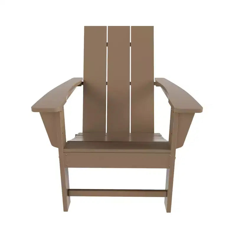 WestinTrends Ashore Sedia Pieghevole Adirondack Moderna da Esterno per Patio