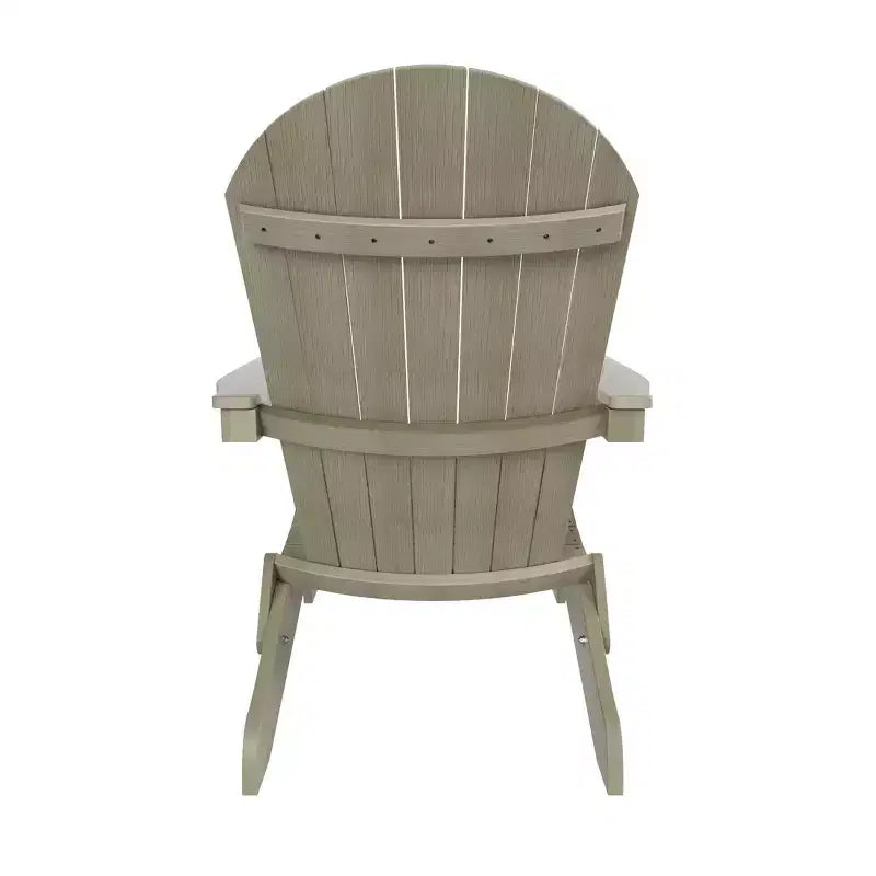 WestinTrends Dylan HIPS Chaise Adirondack pliante d'extérieur