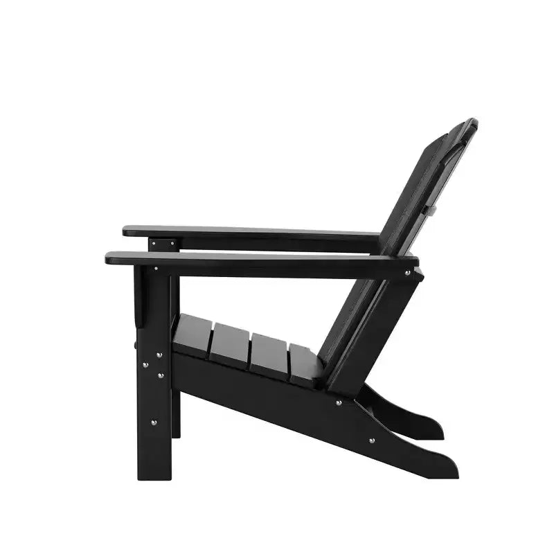 WestinTrends Chaises Adirondack d'extérieur en PEHD Dylan pour patio (Lot de 4)