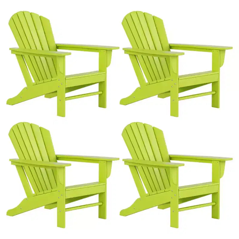 WestinTrends Dylan HDPE Sedia Adirondack da Esterno (Set da 4)