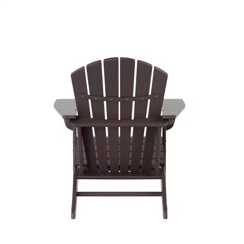 WestinTrends Dylan Sedia da Patio Esterno Adirondack in HDPE (Set da 8)
