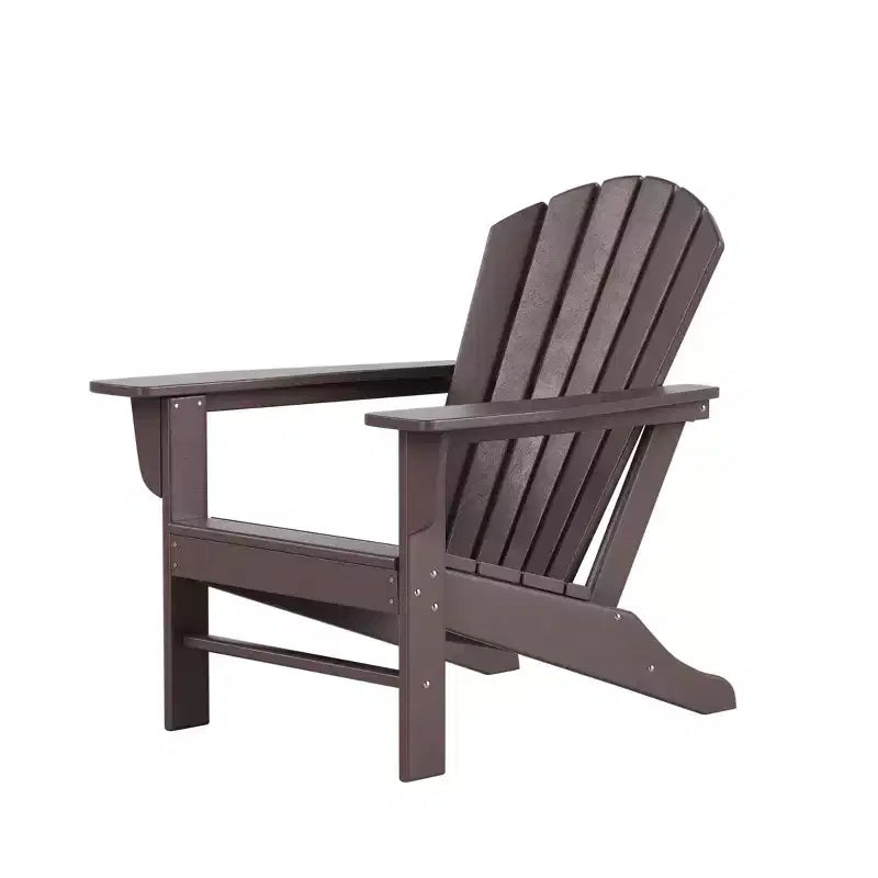 WestinTrends Dylan Sedia da Patio Esterno Adirondack in HDPE (Set da 8)