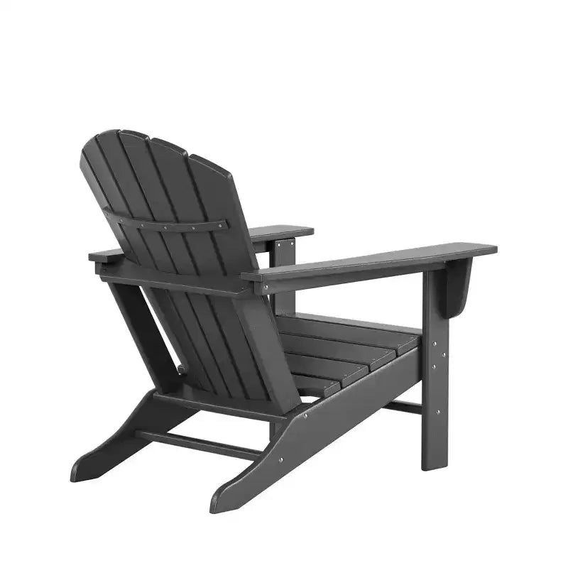 WestinTrends Dylan Sedia da Patio Esterno Adirondack in HDPE (Set da 8)